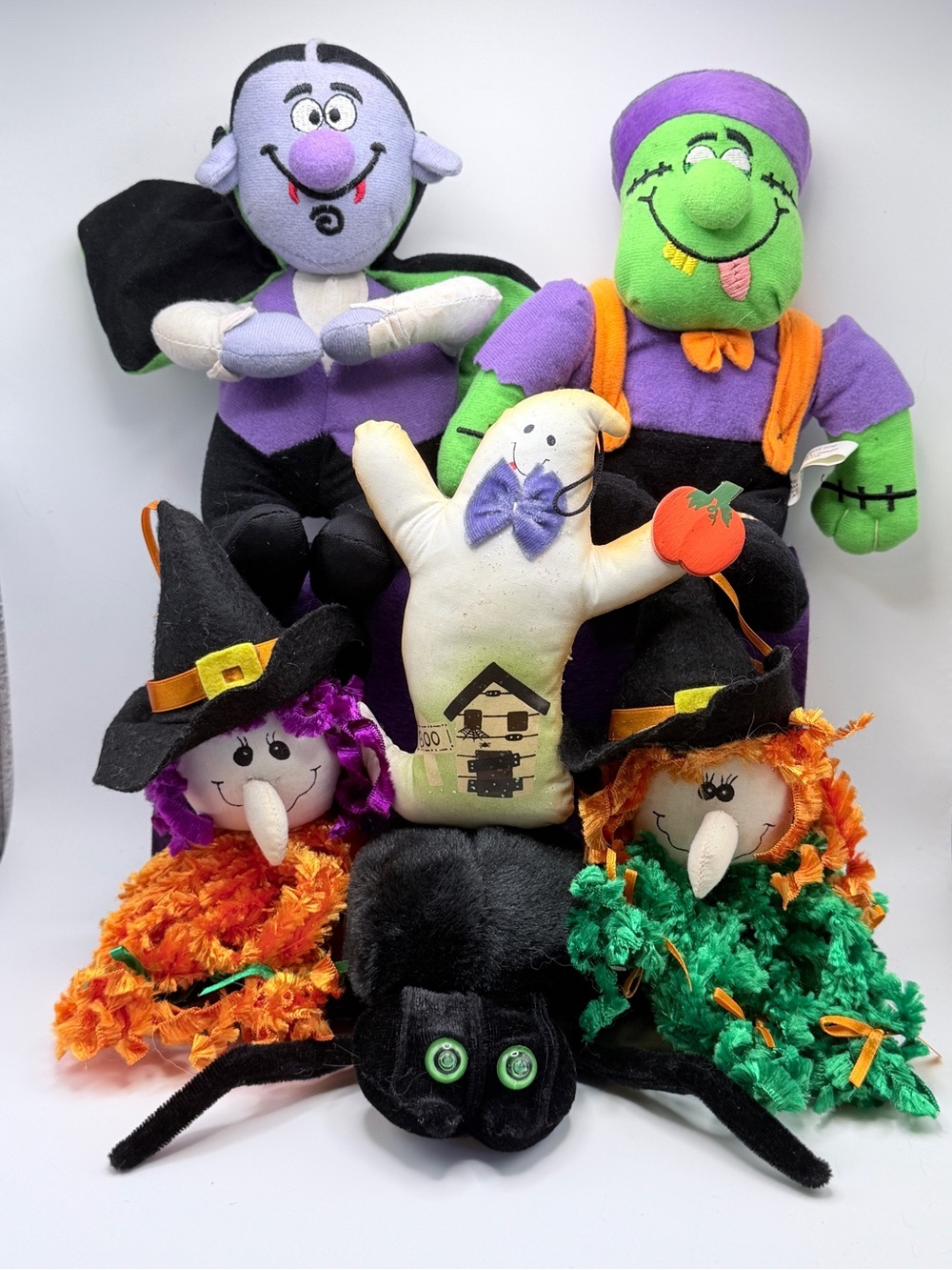 Lot of 6 Halloween Decor Items VGUC